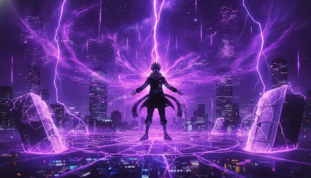 2020s Jujutsu Kaisen Cursed Energy look sample - Era Classic Anime Expanded - 2020s
