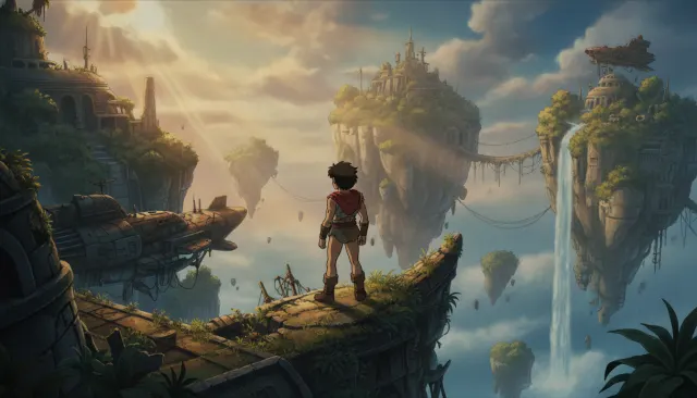 70s Future Boy Conan Miyazaki Early look sample - Era Classic Anime Expanded - 1970s