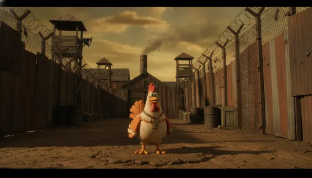 Aardman Chicken Run look sample - Claymation - contemporary