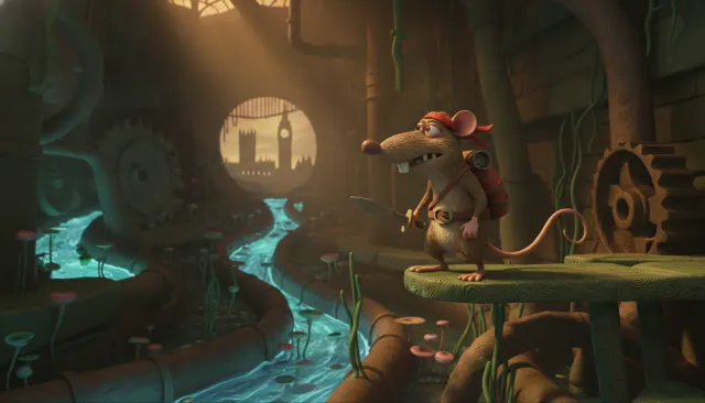 Aardman Flushed Away CGI Mix look sample - Aardman Expansion - 2000s