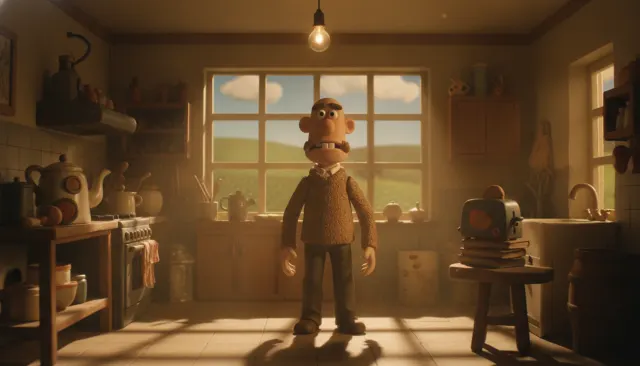Aardman Wallace and Gromit Claymation look sample - Claymation - contemporary