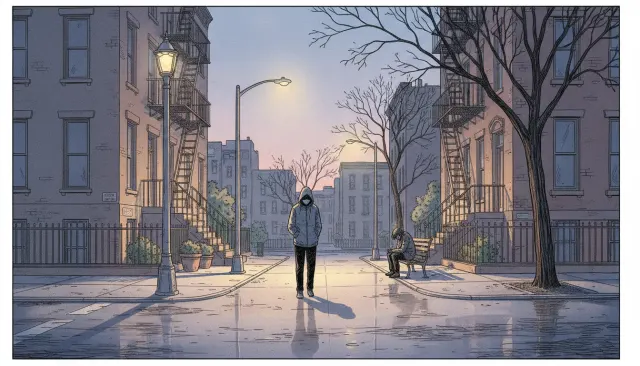 Adrian Tomine Clean Graphic Novel look sample - Illustrators Extended - 2010s
