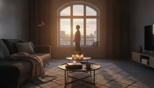 Airbnb Warm Interior look sample - Architectural Realestate - contemporary