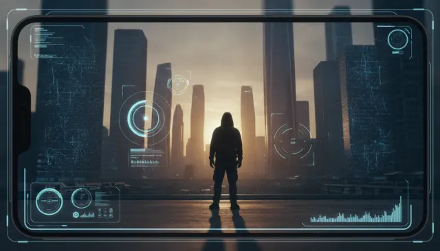 AR Augmented Reality Overlay Aesthetic look sample - Motion Graphics Overlay - contemporary