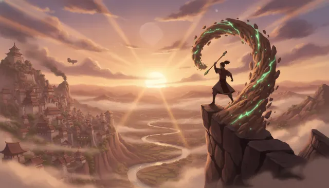 Avatar The Last Airbender Anime-Influenced Western look sample - Kids Cn Action Classic - 2000s