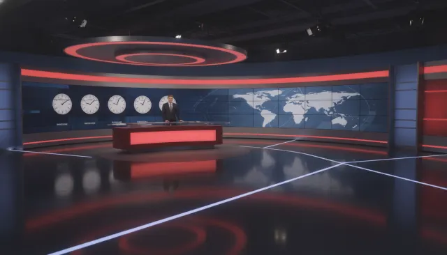 BBC News Modern look sample - News Broadcast - contemporary