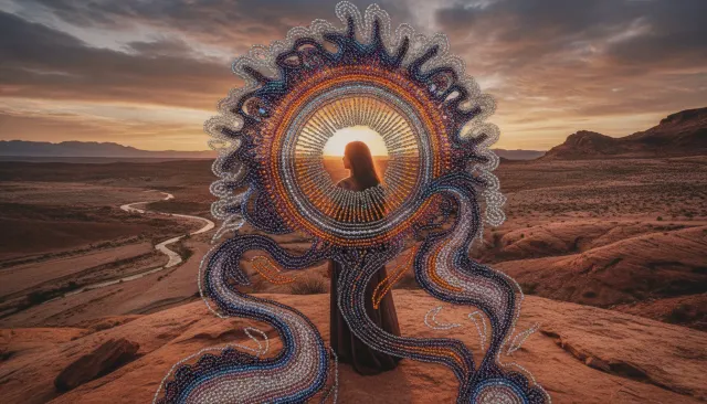 Beadwork Art Photo Mix look sample - Craft Mixed - contemporary