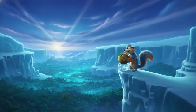 Blue Sky Ice Age look sample - Feature 3D - contemporary