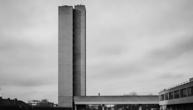 Brutalist Architecture Photography look sample - Architectural Realestate - contemporary