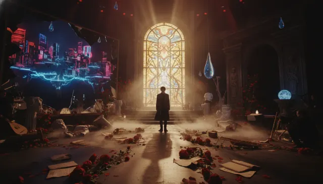 BTS Cinematic Set Design look sample - Genre Pop - contemporary