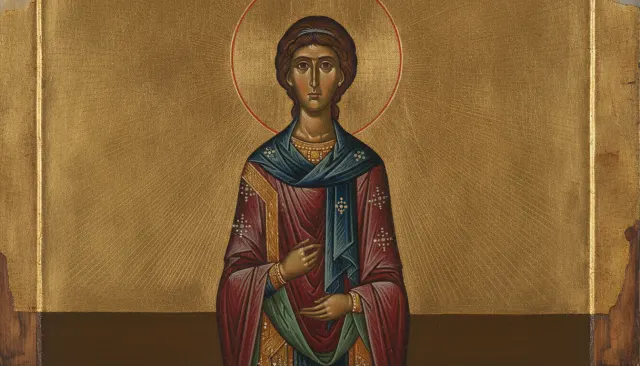 Byzantine Icon Gold Leaf look sample - Eastern Historical - 1100s
