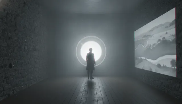 Camera Obscura Pinhole Historical Aesthetic look sample - Analog Camera Extended - historical