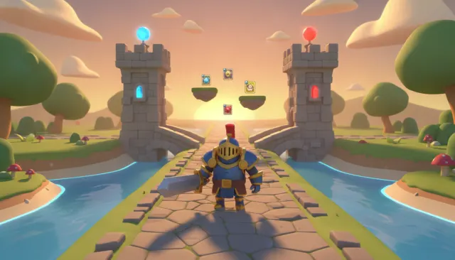 Clash Royale Cartoony 3D look sample - Mobile Extended - 2016