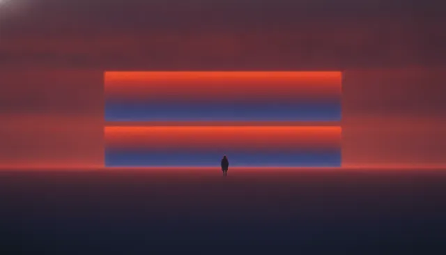 Color Field Rothko look sample - Art Movement Modern - 1950s