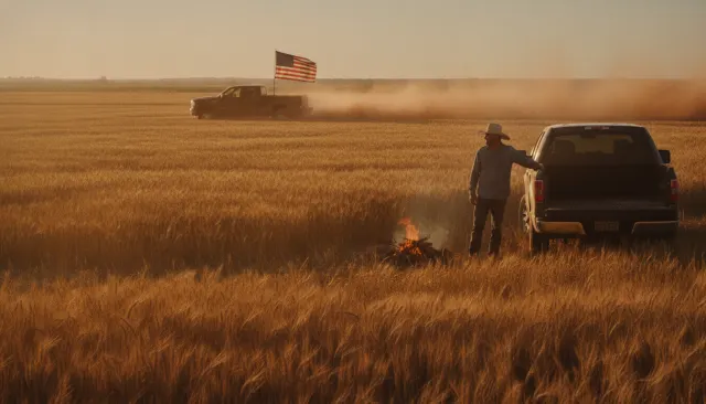 Country Pickup Dust MV look sample - Genre Country Folk - contemporary