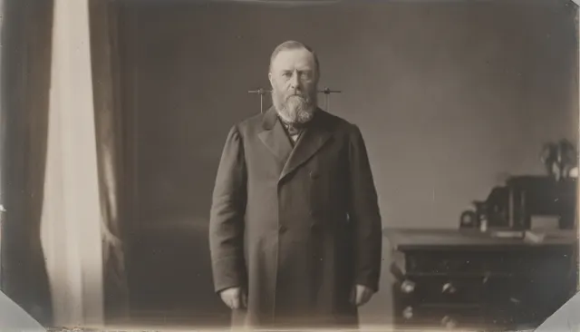 Daguerreotype 1840s Portrait look sample - Photographic Era - 1840s