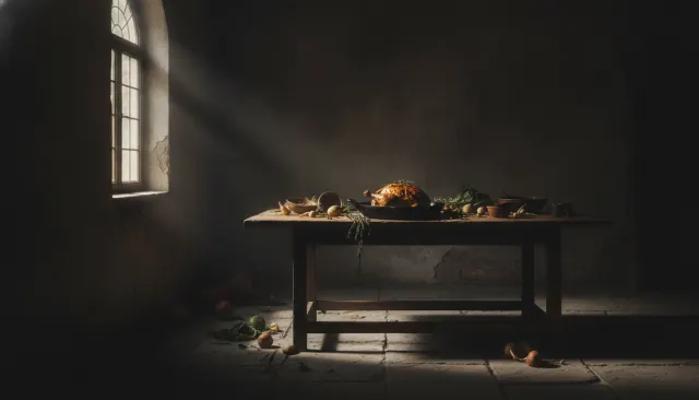Dark Moody Food Photography look sample - Food Product Still - contemporary