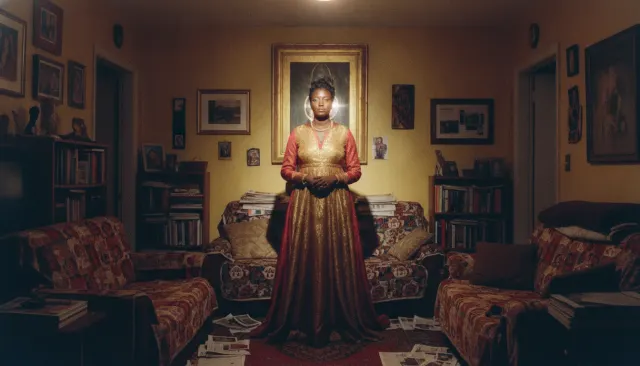 Deana Lawson Staged Color Portrait look sample - Photographers Color Modern - 2010s