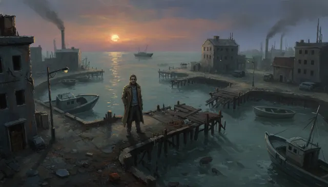 Disco Elysium Painted RPG look sample - Indie Stylized - 2019
