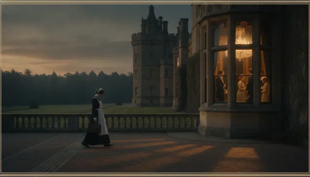 Downton Abbey 1920s Warm Prestige look sample - Period Piece - 1920s