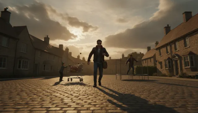 Edgar Wright Zippy Cuts look sample - Director Aesthetic Modern - contemporary