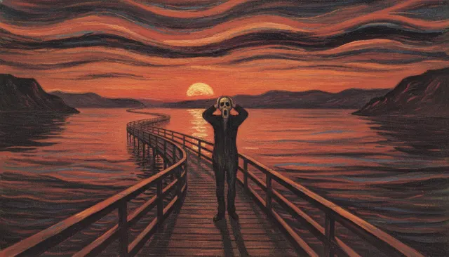 Expressionism Munch Scream look sample - Art Movement Classical - 1890s