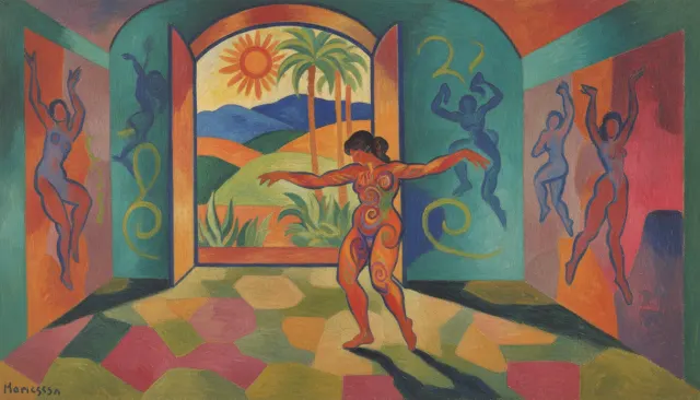 Fauvism Matisse look sample - Art Movement Classical - 1900s