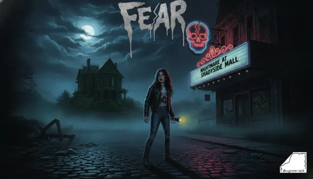 Fear Street 90s YA Horror Cover Painted look sample - Book Traditions Extended - 1990s