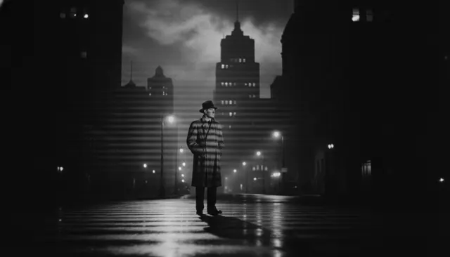 Film Noir 1940s look sample - Cinema Genre - 1940s