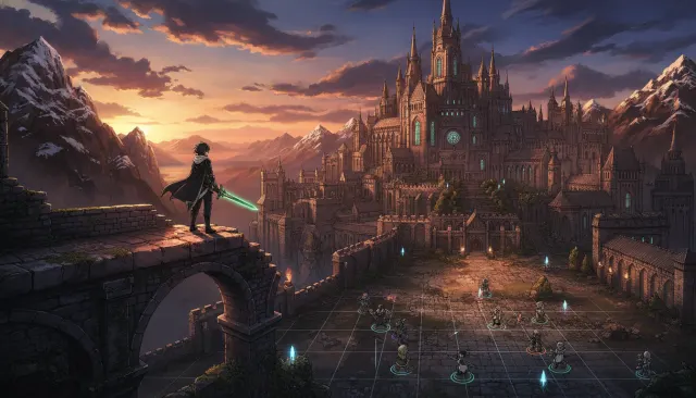 Fire Emblem Three Houses Cel look sample - Visual Novel Anime Game - 2019