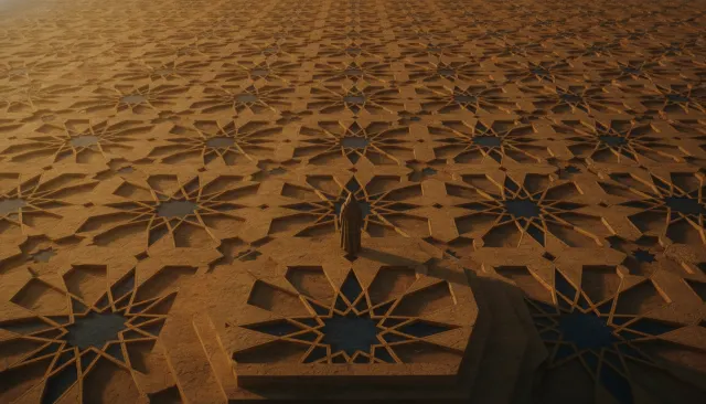 Islamic Geometric Girih Pattern look sample - Middle Eastern North African - traditional