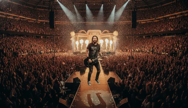 Foo Fighters Arena Rock MV look sample - Mv Genre Alt Rock - 2000-2020