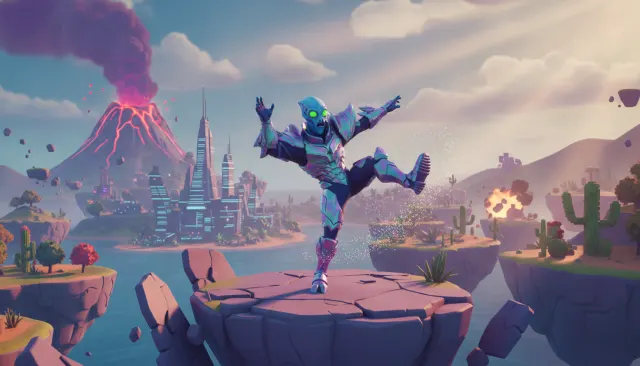 Fortnite Stylized 3D look sample - Stylized Decorative 3D - contemporary