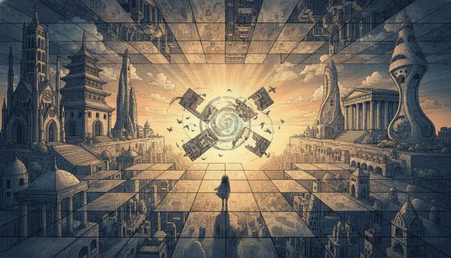 Gorogoa Illustrated Puzzle look sample - Indie Stylized - 2017