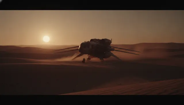 Greig Fraser Dune Monolithic look sample - Cinematographer Acclaimed - contemporary