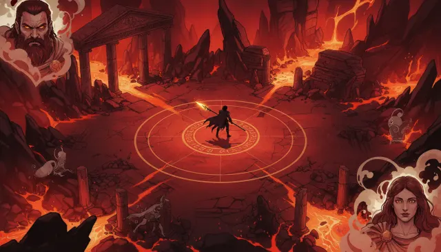 Hades Comic Isometric look sample - Indie Stylized - 2020