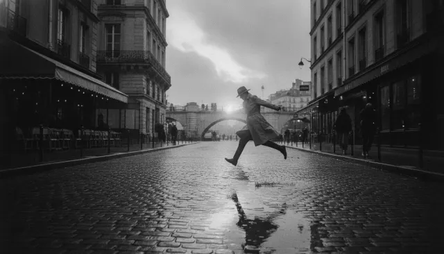 Henri Cartier-Bresson Decisive Moment look sample - Street Photography - 1950s