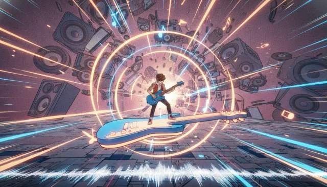 Hi-Fi Rush Comic Game look sample - Comic Influenced 3D - contemporary