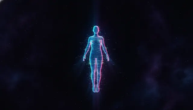 Hologram 3D Projection look sample - Digital Extended - contemporary