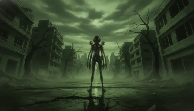 Horror Anime Pari Noir look sample - Subgenre Action Darker - contemporary