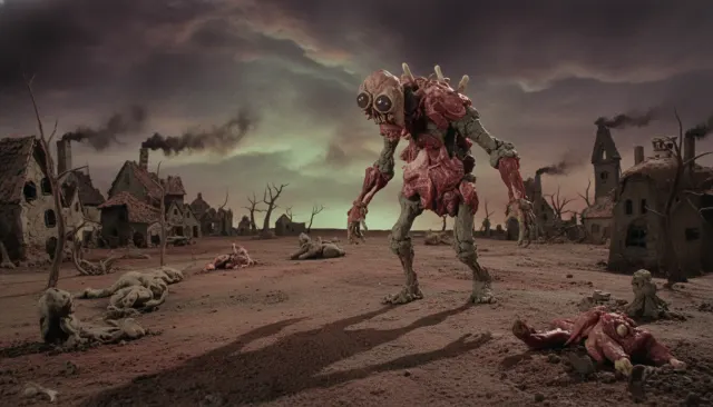 Jan Svankmajer Surreal Pixilation look sample - Pixilation People - 1980s