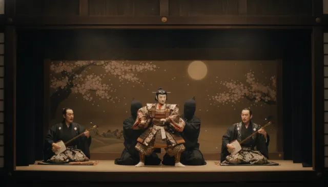 Japanese Bunraku Puppet Tradition look sample - Traditional Puppet Extended - historical
