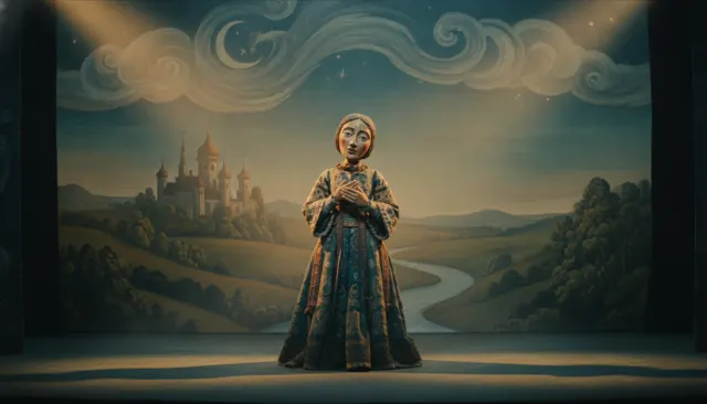 Jiri Trnka Czech Puppet Classic look sample - Puppet Stop Motion - 1950s