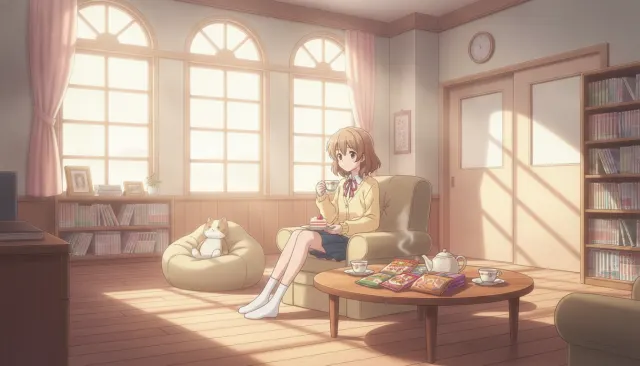 K-On Slice of Life Pastel look sample - Subgenre Slice Of Life - contemporary
