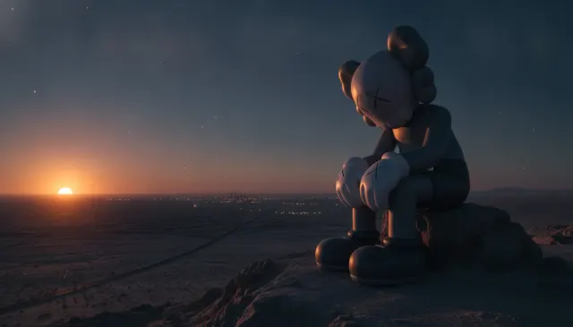 KAWS Companion Character look sample - Pop And Street Art - contemporary
