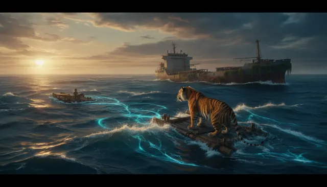 Life of Pi CGI Tiger look sample - Realism 3D - contemporary