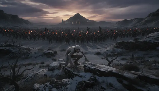 Lord of the Rings Massive Battle VFX look sample - Vfx Blockbuster 3D - 2000s