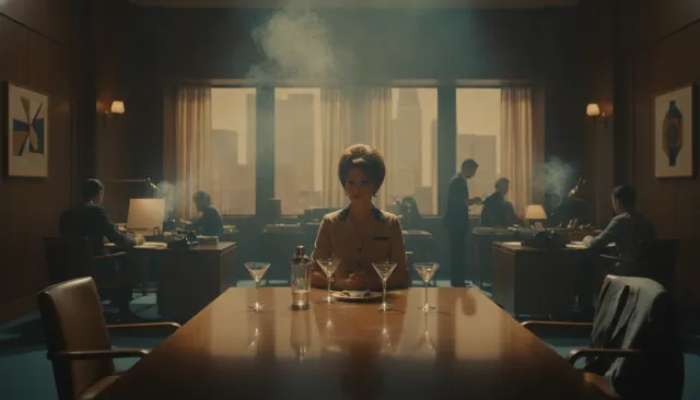 Mad Men 1960s Saturated Office look sample - Period Piece - 1960s