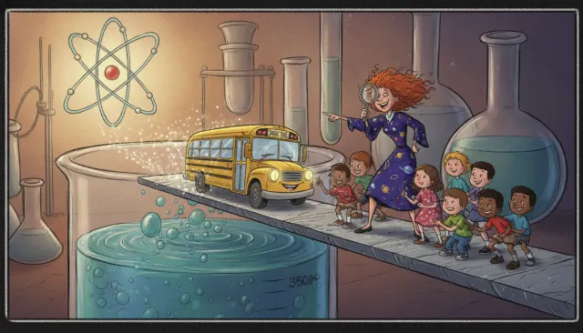 Magic School Bus Illustrated look sample - Pbs Kids Educational - 1990s