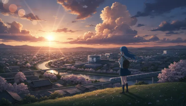Makoto Shinkai Photoreal Anime look sample - Studio Aesthetic - contemporary